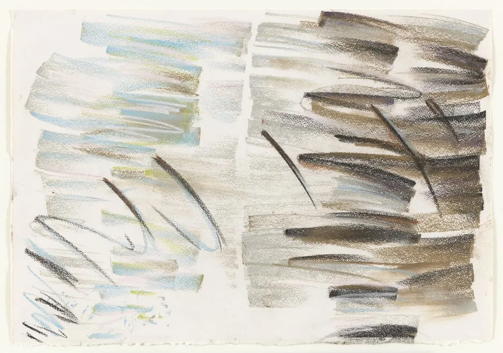 Untitled, by Joyce Weinstein, pastel, 1980