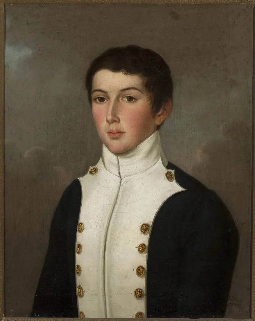 Portrait of the son of Henryk Doboli, by Józafat Ignacy Łukaszewicz