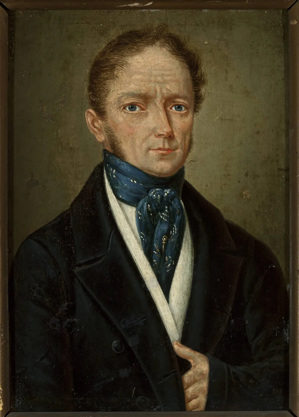 Self-portrait, by Józafat Ignacy Łukaszewicz, unspecified, 1845