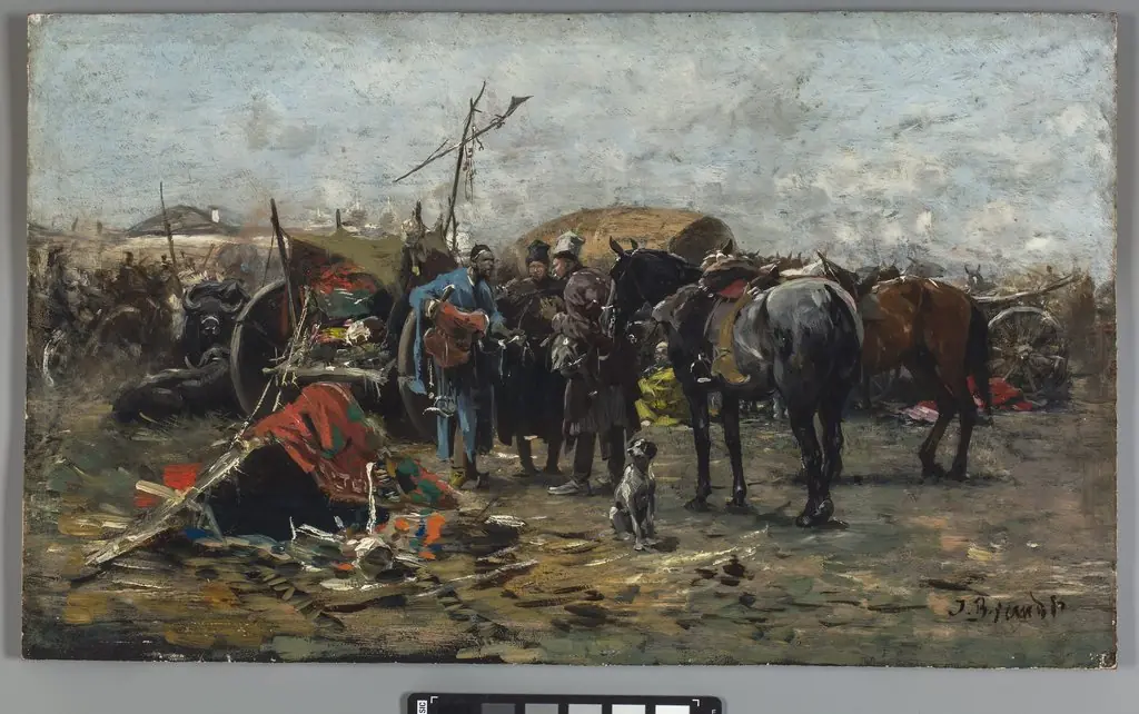 Fair in Balta, Podolia region, by Józef Brandt