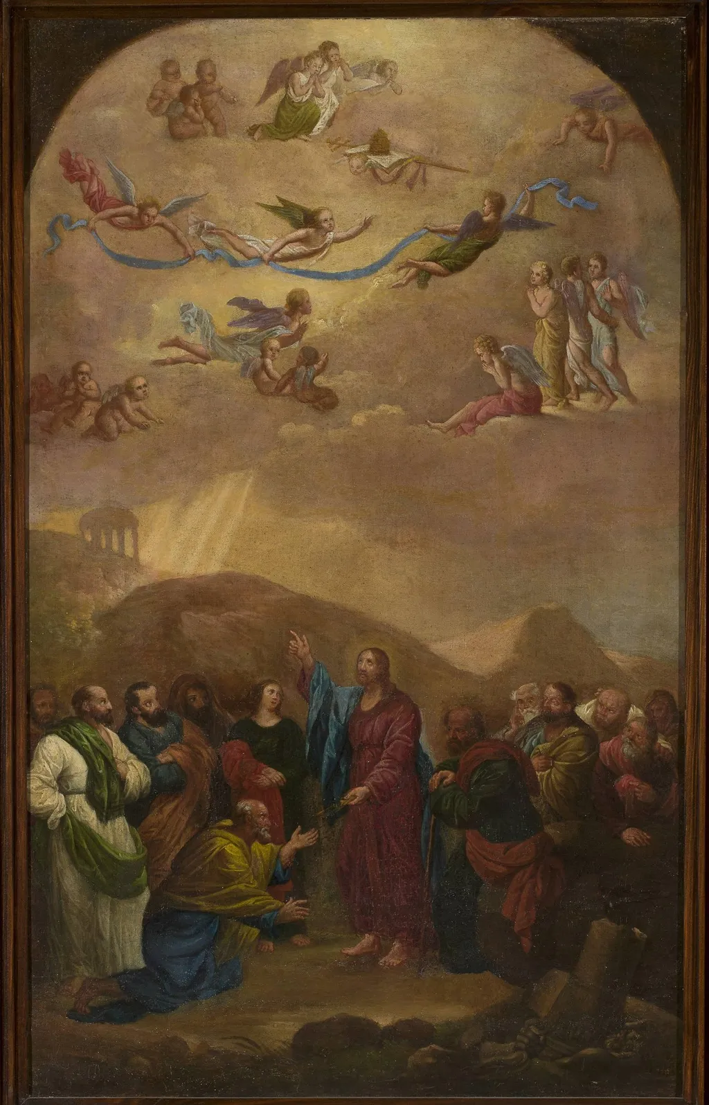 Delivery of the keys to St. Peter, by Józef Brodowski the Elder, oil, 1822