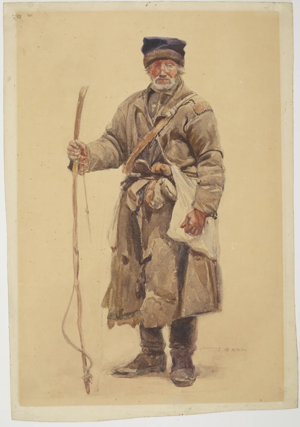 Coachman, by Józef Chełmoński, unspecified, 1894