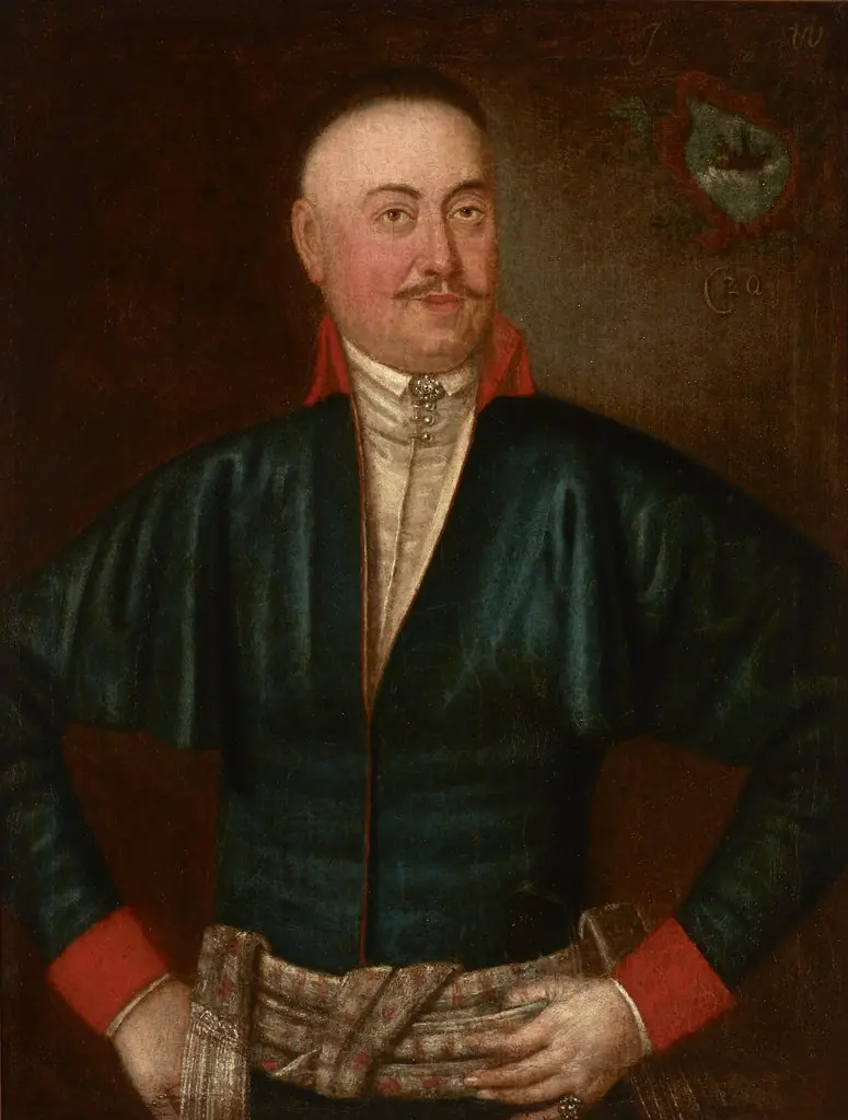 Portrait of an unknown man, by Józef Faworski