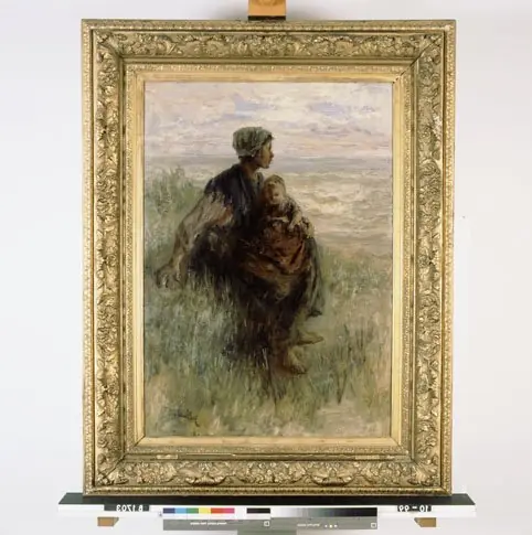 'Gazing into the Distance', by Jozef Israëls