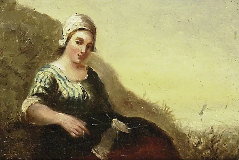 Girl on a Dune, by Jozef Israëls