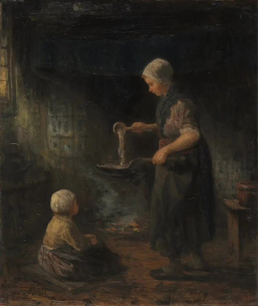 The Pancakes, by Jozef Israëls