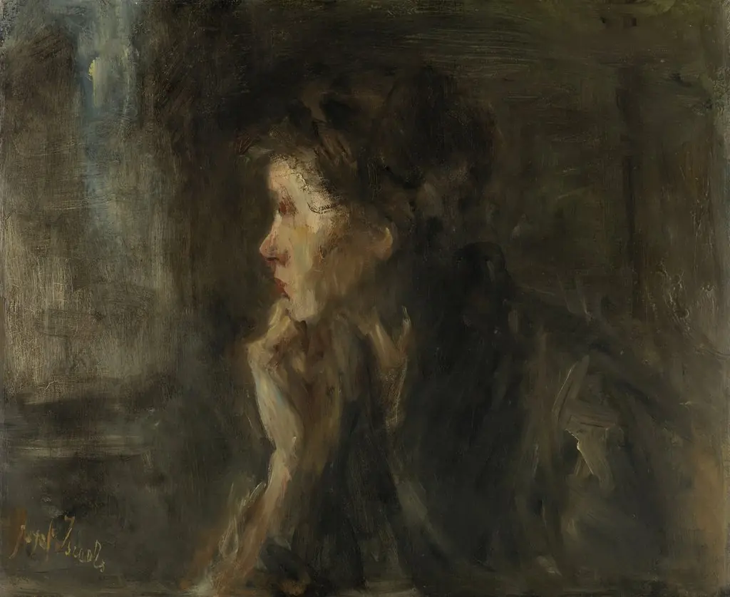 The thinker, by Jozef Israëls