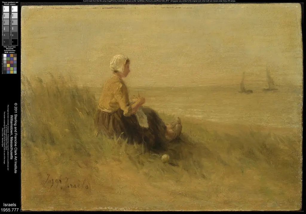 Woman on the Shore, by Jozef Israëls