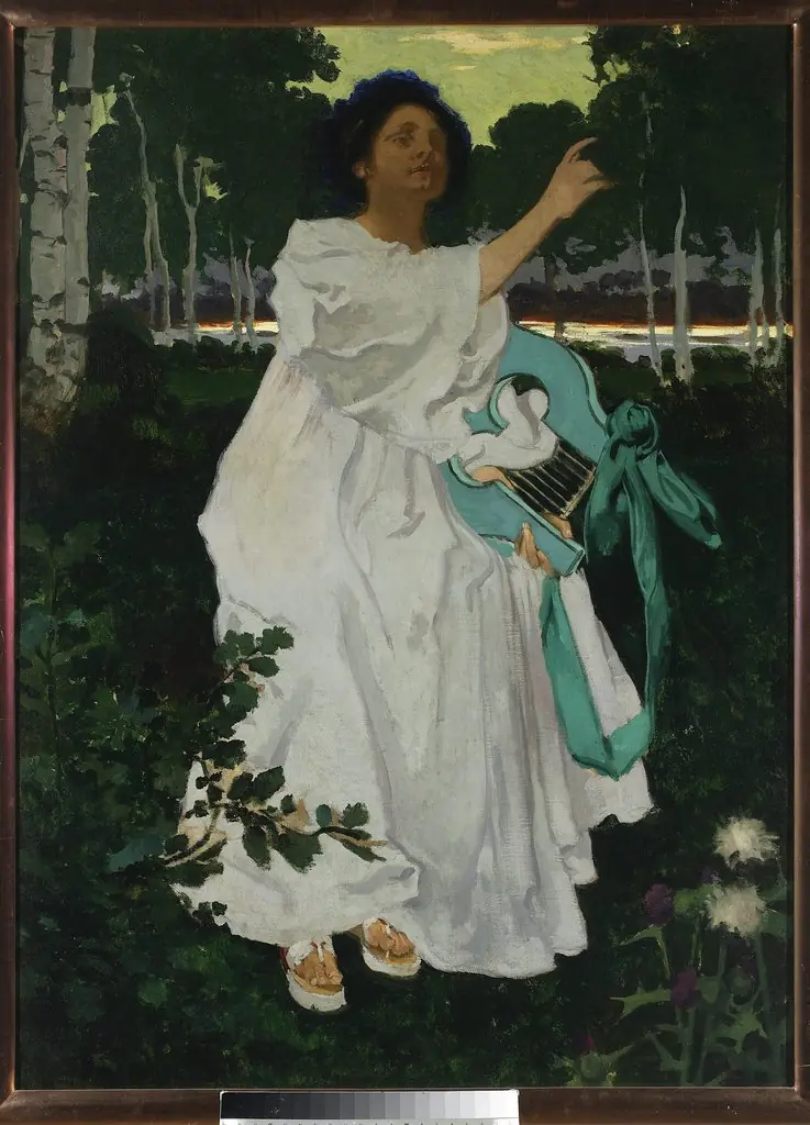 Muse, by Józef Mehoffer