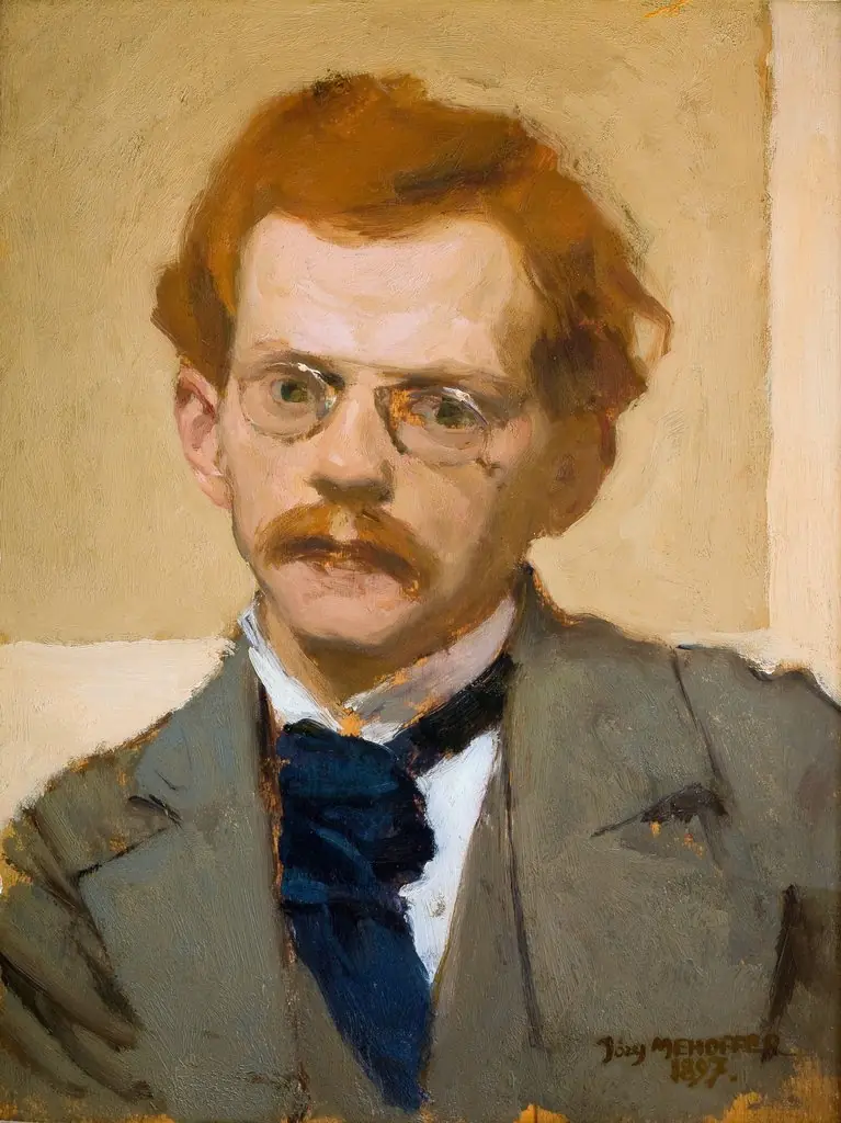 Self-Portrait, by Józef Mehoffer