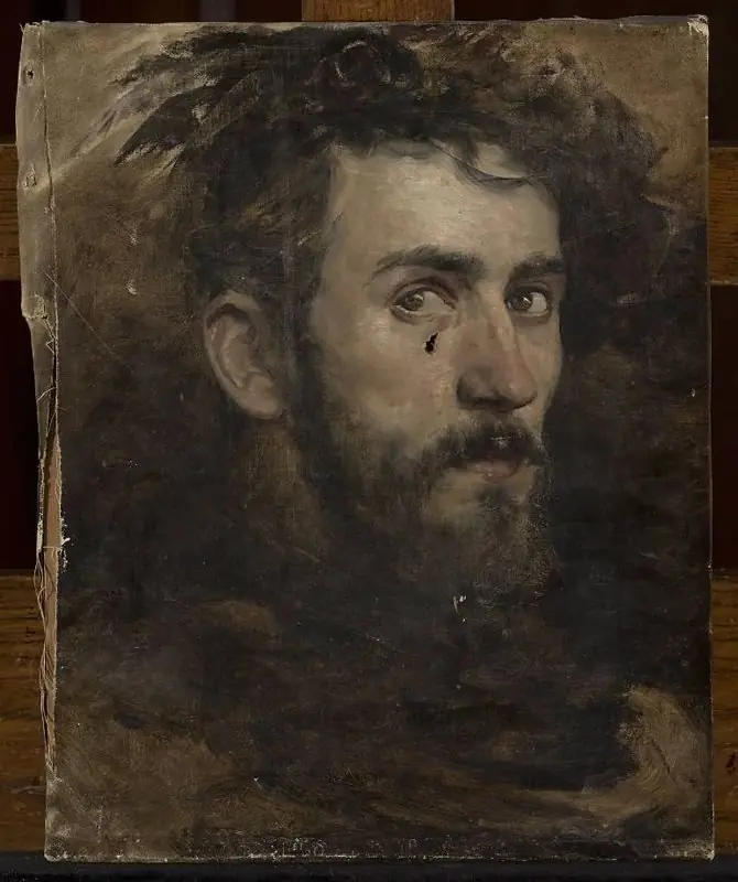 Self-portrait, by Józef Myszkowski