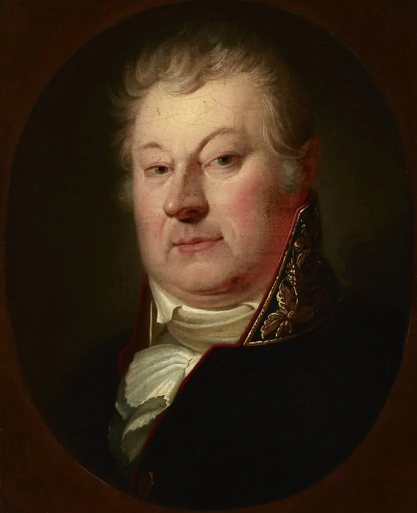 Portrait of Szymon Malewski, by Józef Oleszkiewicz