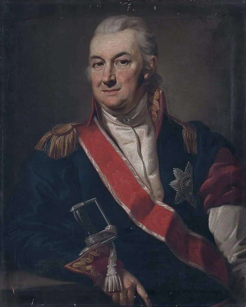 Portrait of general Mikołaj Morawski, by Józef Peszka