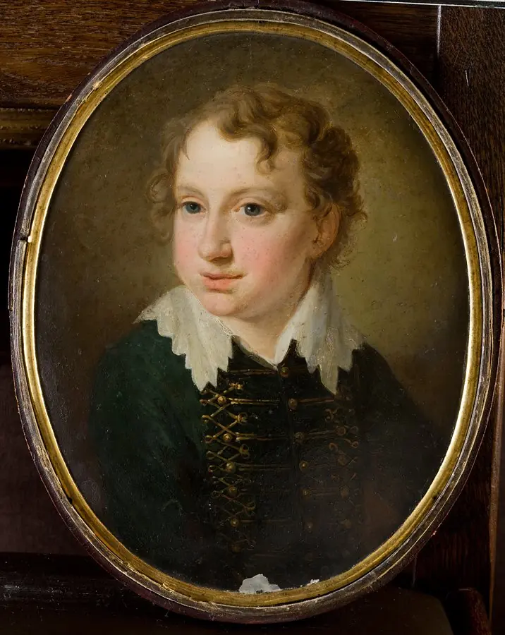 Portrait of Józef Ponitycki, by Józef Peszka