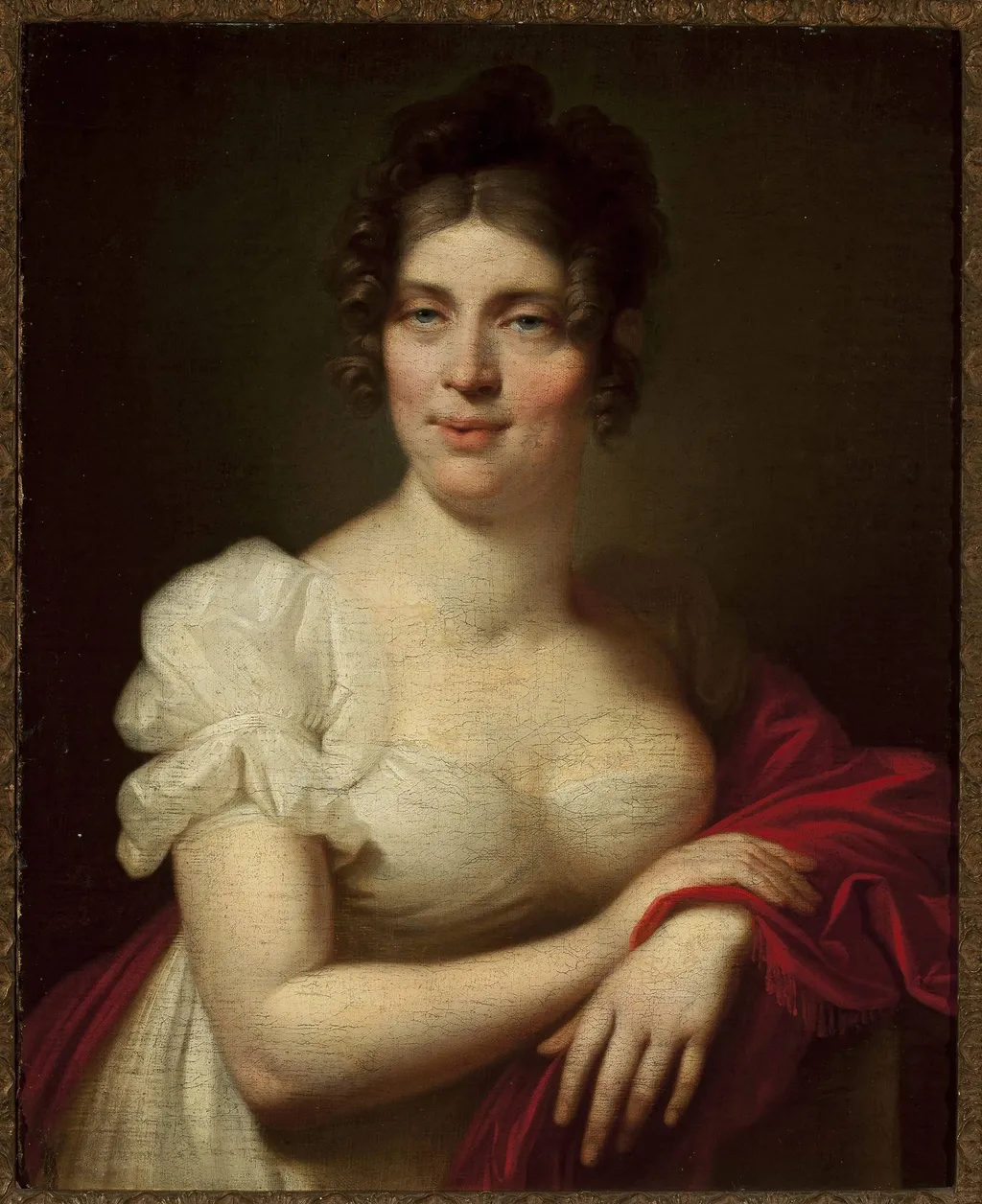 Portrait of Katarzyna Lessel, by Józef Peszka, unspecified, 1809