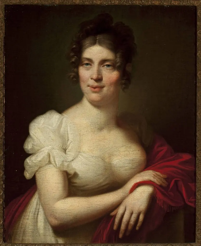 Portrait of Katarzyna Lessel, by Józef Peszka