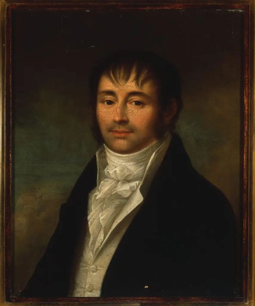 Portrait of Euzebiusz Słowacki, by Józef Pitschmann