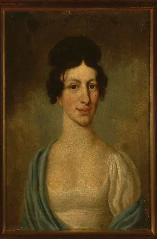 Portrait of Salomea Bécu, by Józef Pitschmann