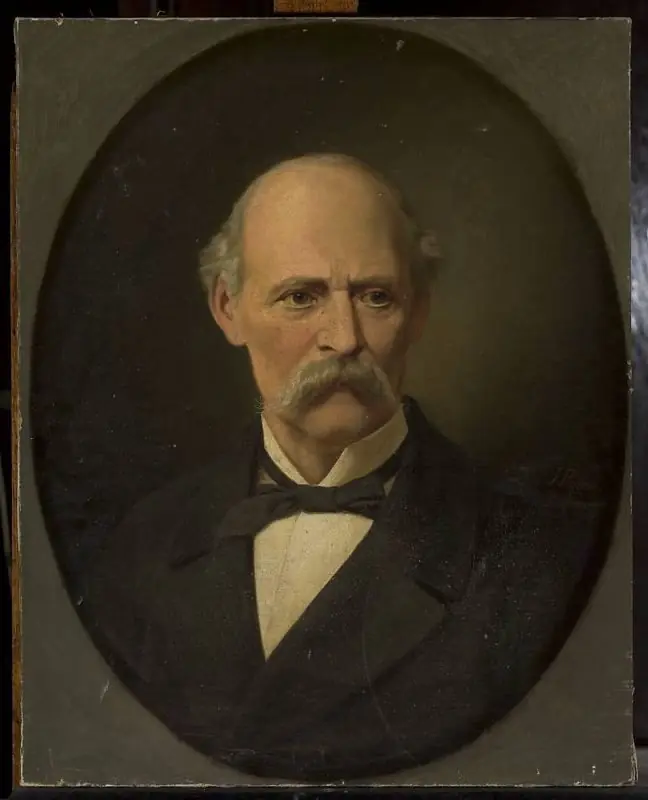 Self-portrait, by Józef Polkowski