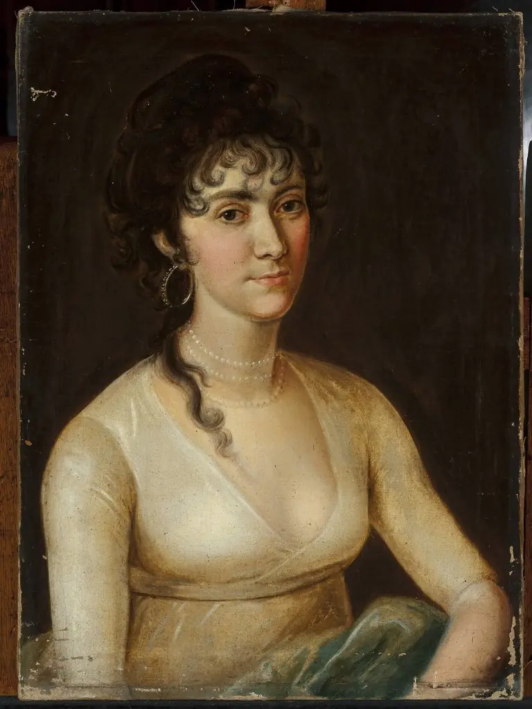 Portrait of Józefa Machan née Layer, by Józef Reichan
