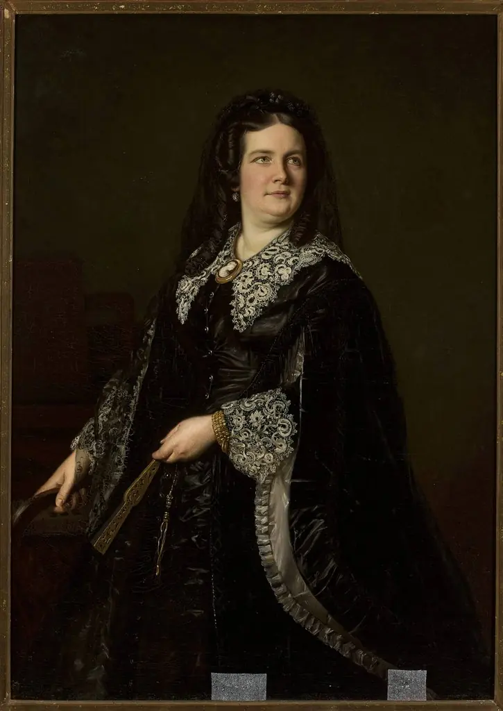 Portrait of Emilia Reszke, by Józef Simmler