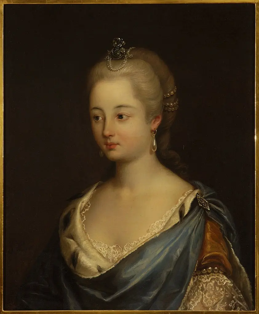 Portrait of Mrs. Kruszewska née Komorowska, by Józef Simmler