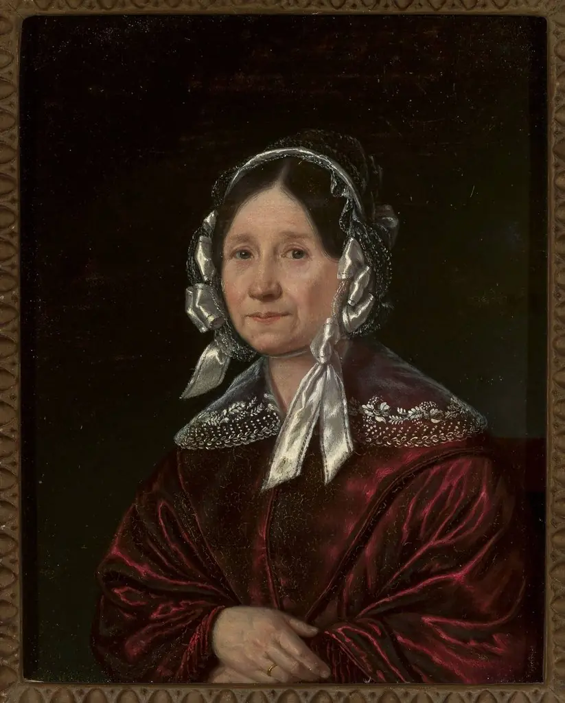 Portrait of Teresa Kicka, by Józef Simmler