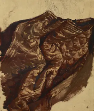 Study of a Brocade Hanging