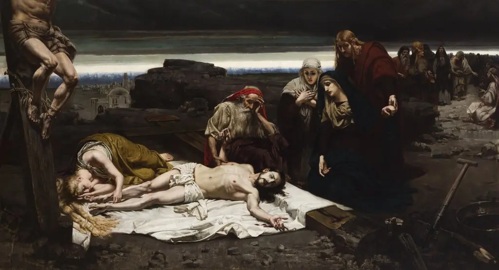Decent from the Cross, by Józef Unierzyski