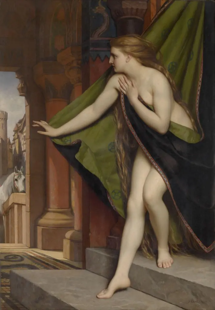 Lady Godiva, by Jozef Van Lerius