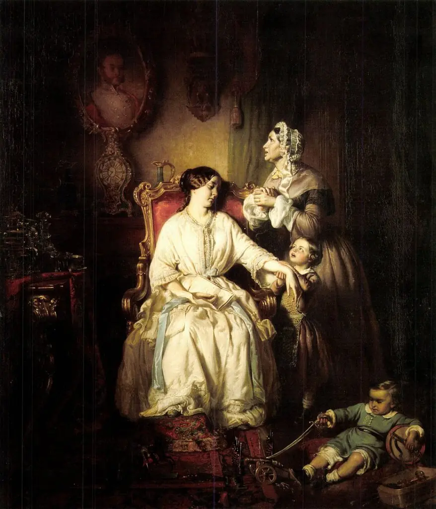 The Letter, by József Borsos