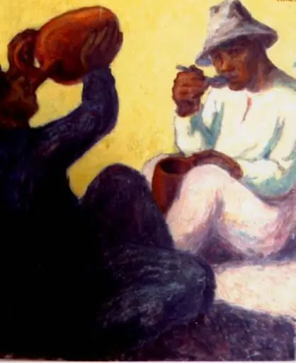 Pauză pentu masă, by Jozsef Klein, 1949
