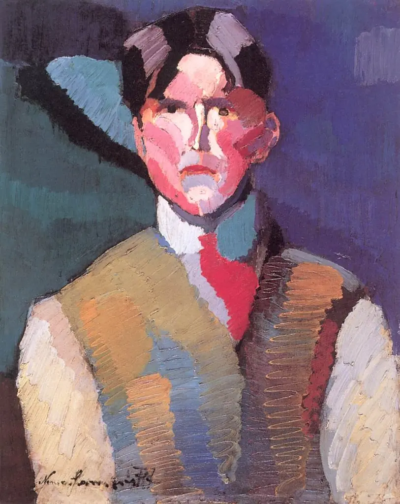 Self-portrait, by József Nemes Lampérth