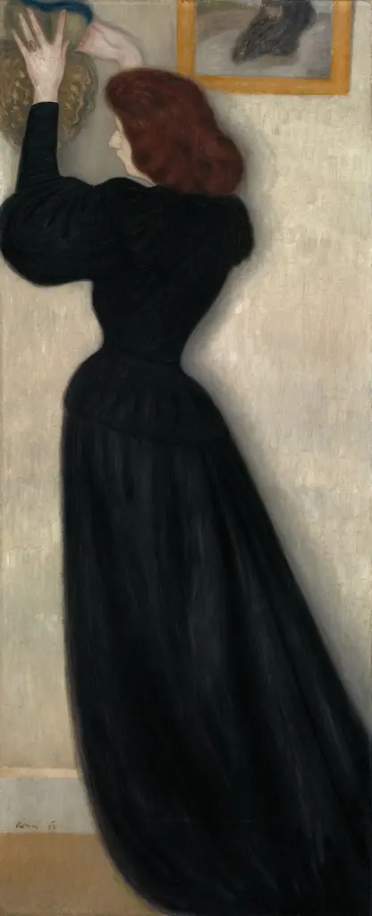 Slender Woman with Vase, by József Rippl-Rónai