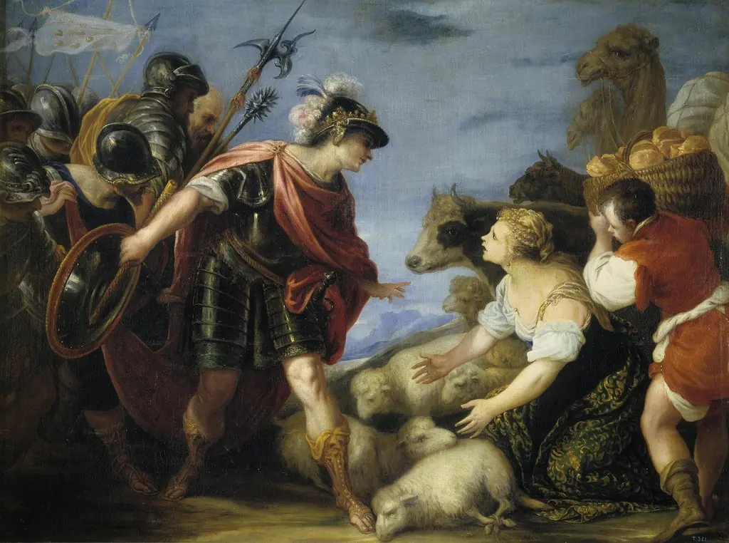 David and Abigail, by Juan Antonio de Frías y Escalante