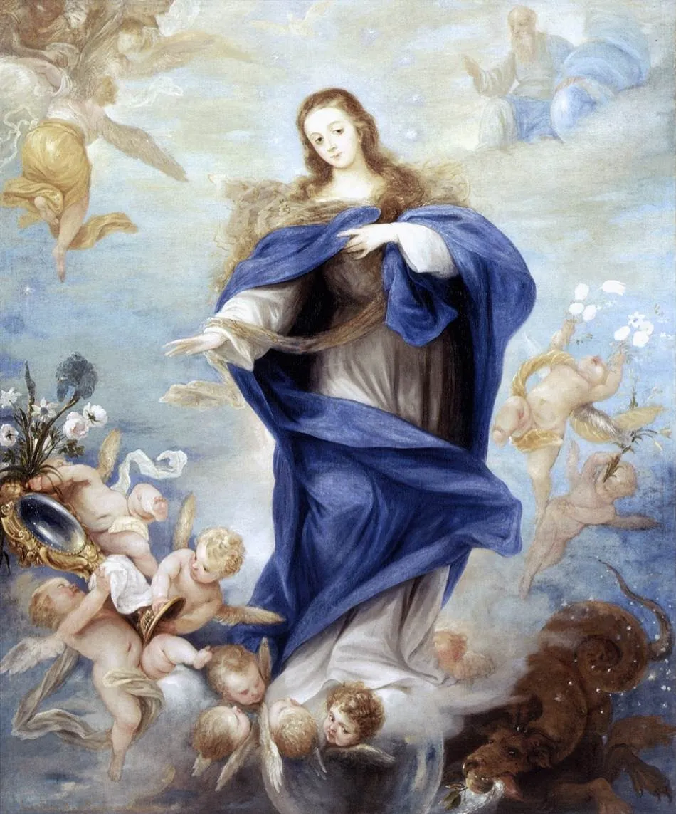 The Immaculate Conception, by Juan Antonio de Frías y Escalante, oil, 1663