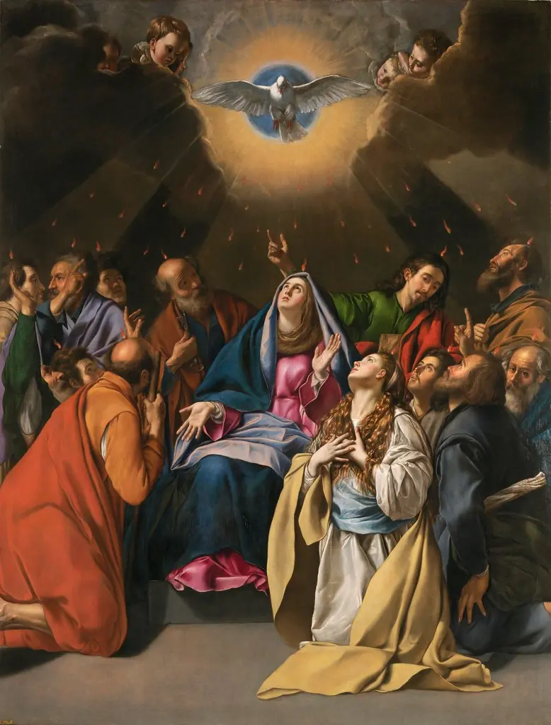 Pentecost, by Juan Bautista Maíno