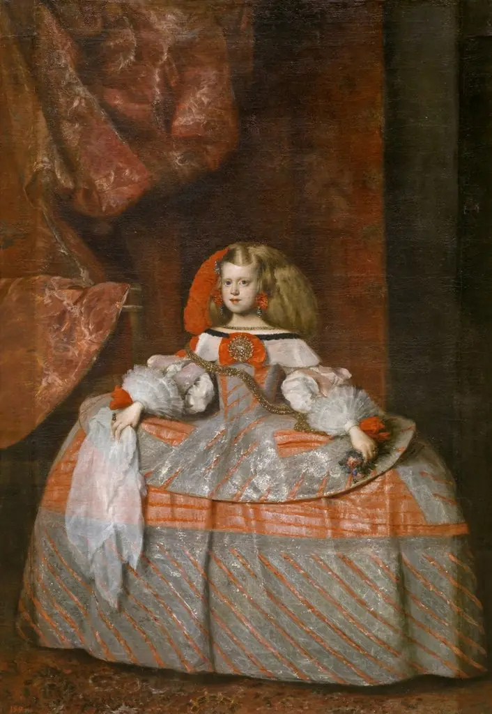 Infanta Margarita Teresa in a Pink Dress
