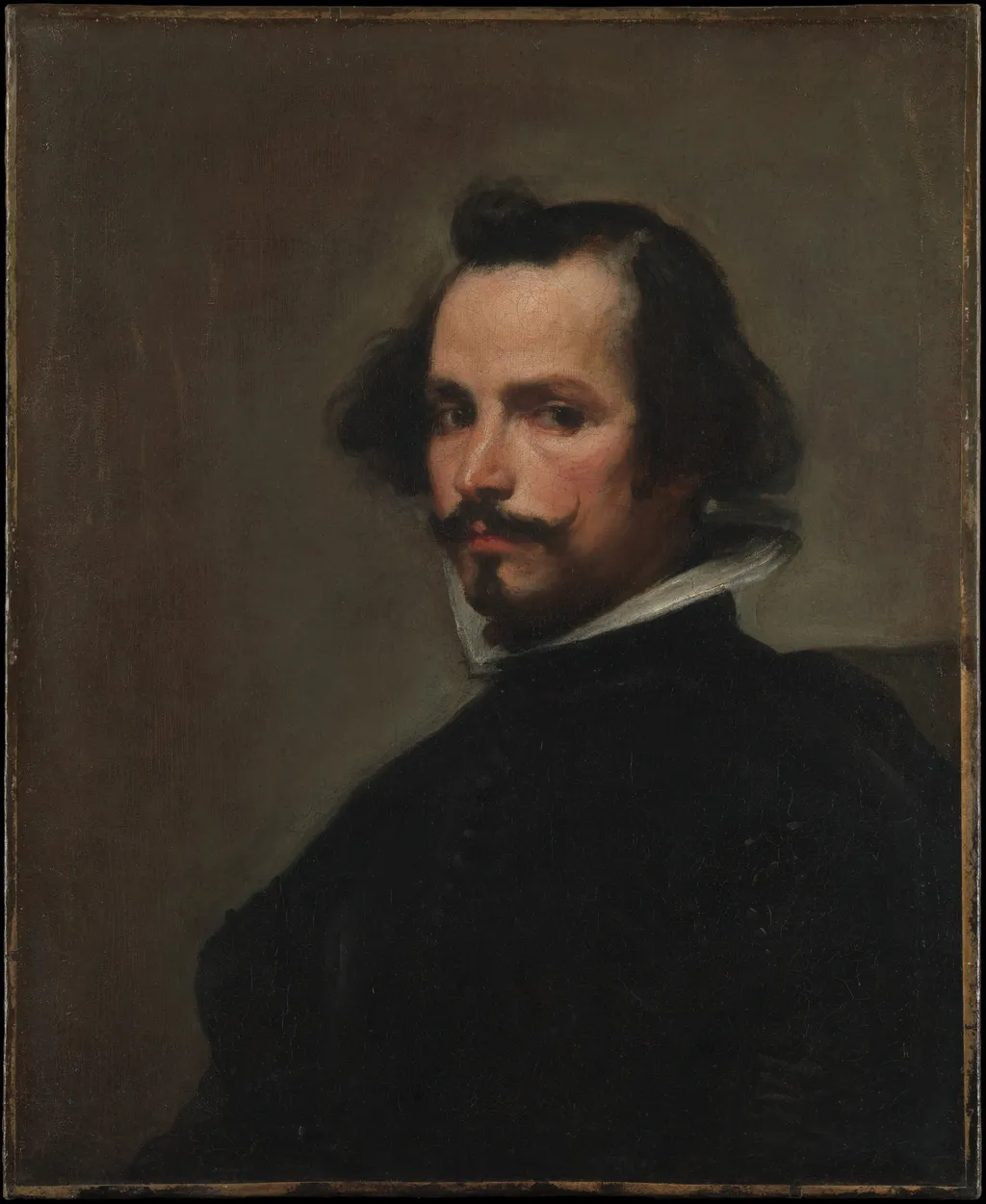 Portrait of a Man, by Juan Bautista Martínez del Mazo, oil, 1650