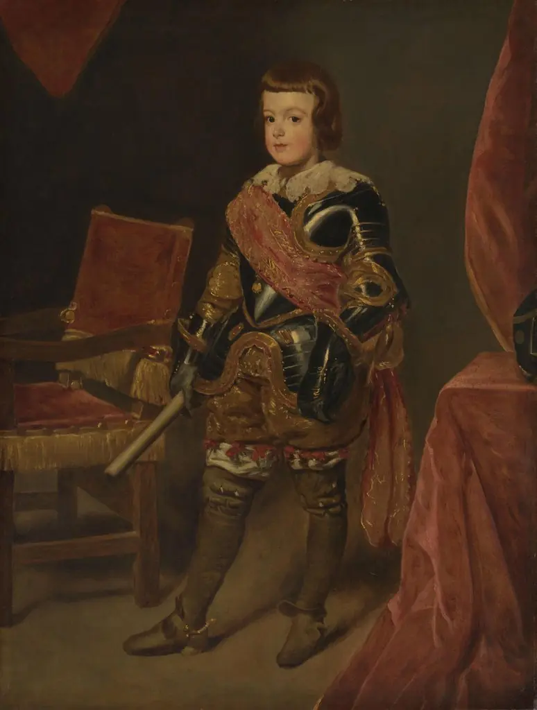 Portrait of Infante Balthasar Carlos, by Juan Bautista Martínez del Mazo