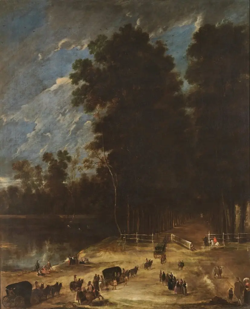 The calle de la Reina in Aranjuez