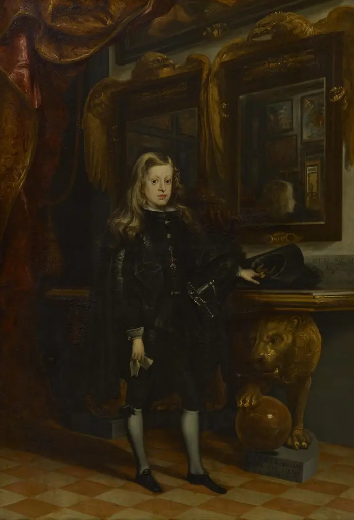 King Charles II. of Spain (1661-1700) as a Twelve-Year-Old, by Juan Carreño de Miranda