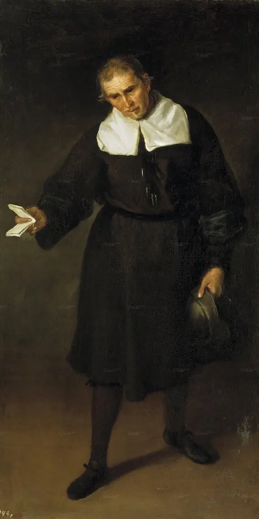 Le Bouffon Francisco Bazán, by Juan Carreño de Miranda