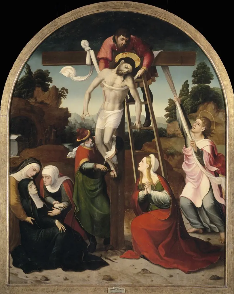Descent from the Cross, by Juan Correa de Vivar