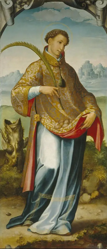 Saint Stephen, by Juan Correa de Vivar