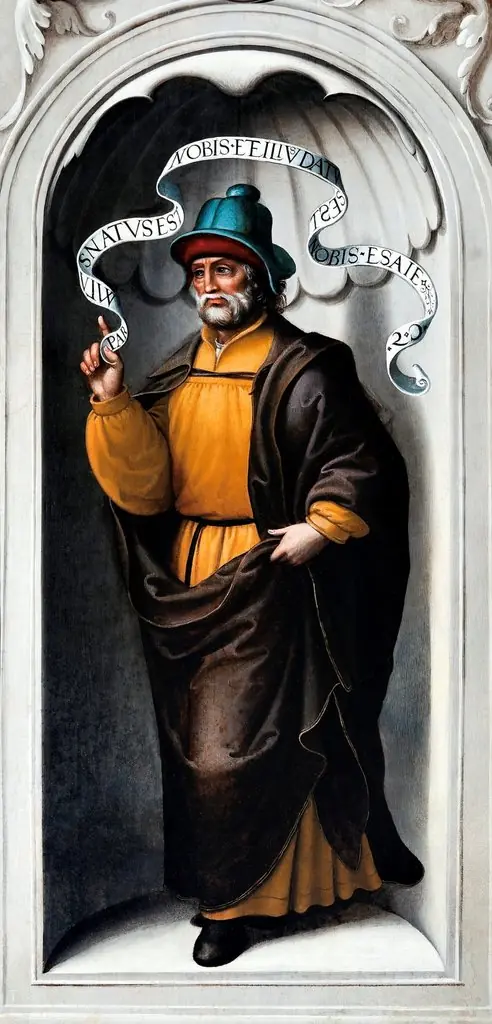 The Prophet Isaíah, by Juan Correa de Vivar