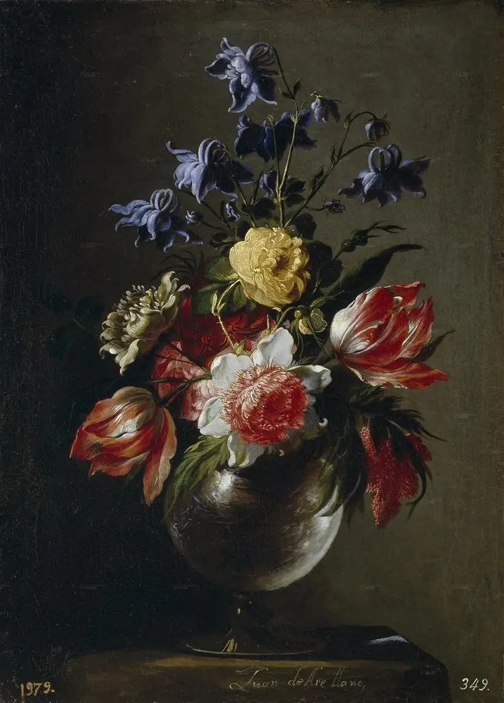 Vase of Flowers, by Juan de Arellano