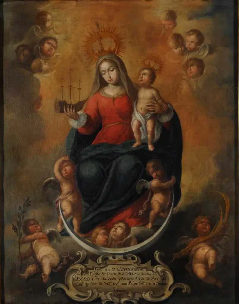 The Virgin of Buen Ayre, by Juan de Espinal