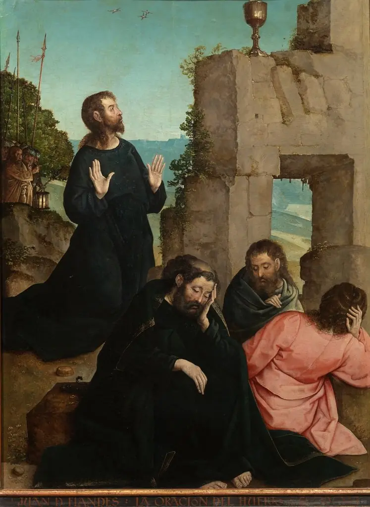 Agony in the Garden, by Juan de Flandes