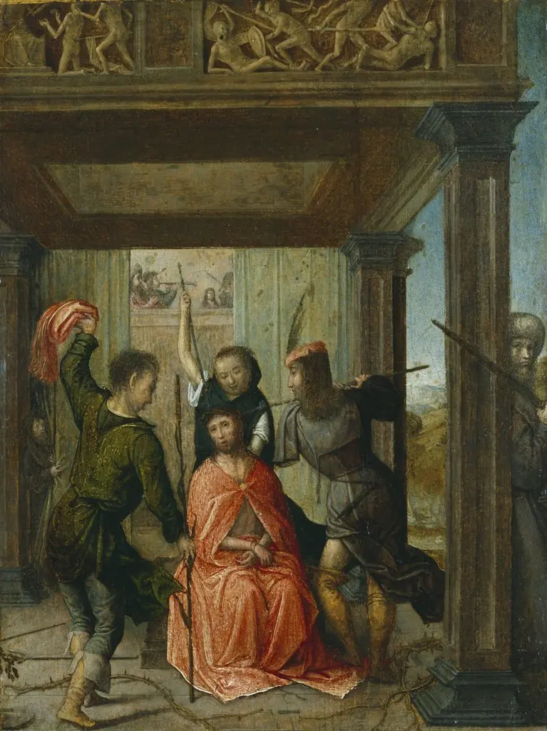 Christ Crowned with Thorns, by Juan de Flandes